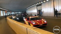fail SUPERCARS TEASE POLICE IN MONACO! bugatti veyron