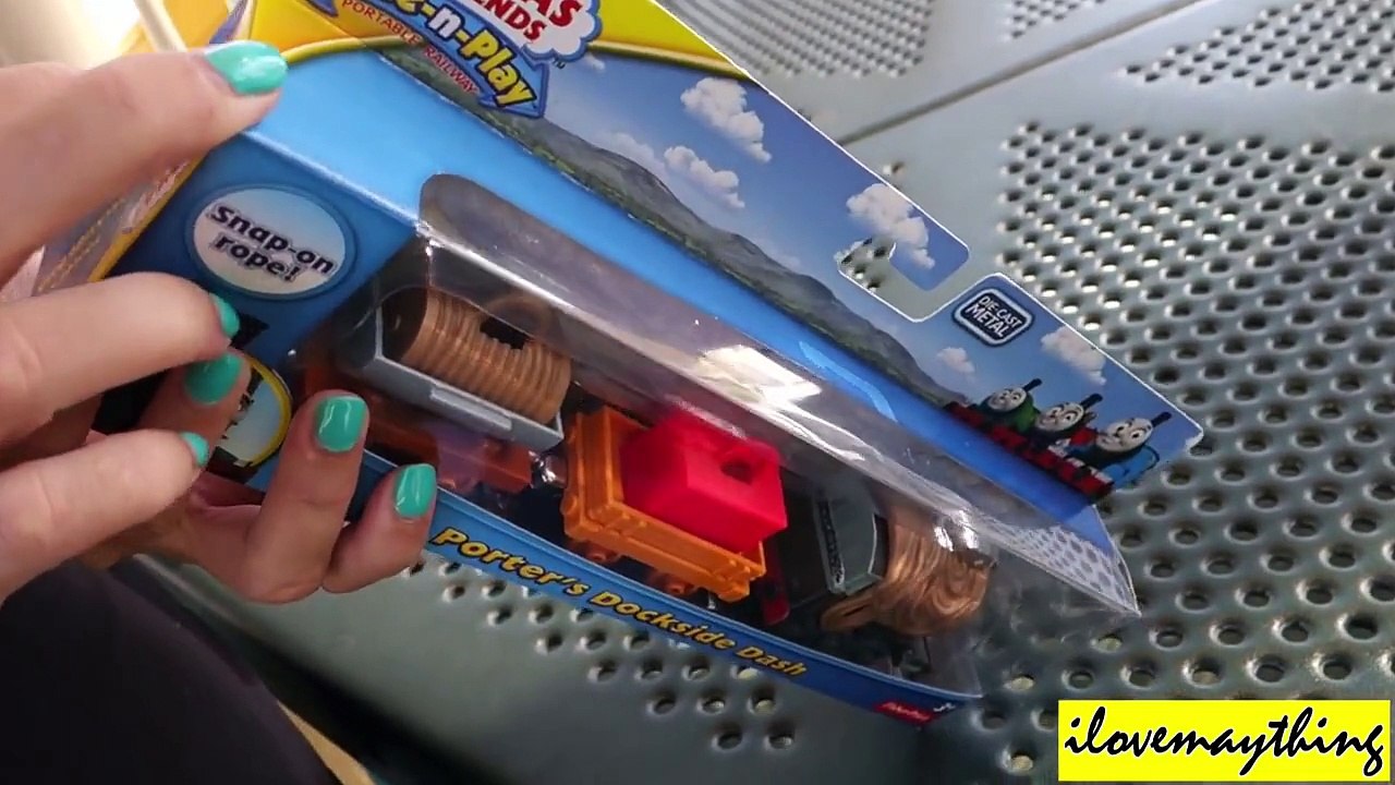 Thomas & Friends: Unboxing Porters Dockside Dash Take N Play Train