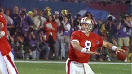 Steve Young's 44-yard TD to Jerry Rice on opening drive