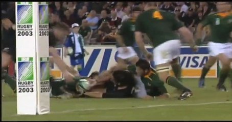 Golden Moments  RWC 2003 NZL v RSA