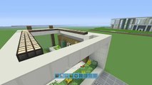 Minecraft Lets Build Modern House 18 Part 2