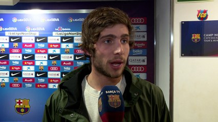 Sergi Roberto fa balanç del exitòs 2015