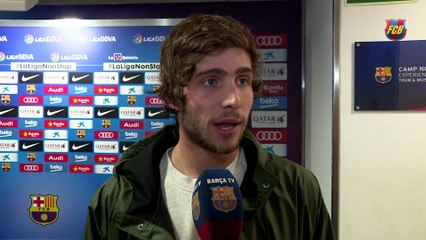 Sergi Roberto hace balance del exitoso 2015