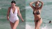 Rita Ora and Daisy Lowe Rock Miami Beach in Swimsuits
