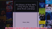 ALLSTARS OF THE NFL The Punt Pass and Kick Library