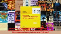 Download  Handbuch Angewandte Psychologie für Führungskräfte Führungskompetenz und Führungswissen PDF Free