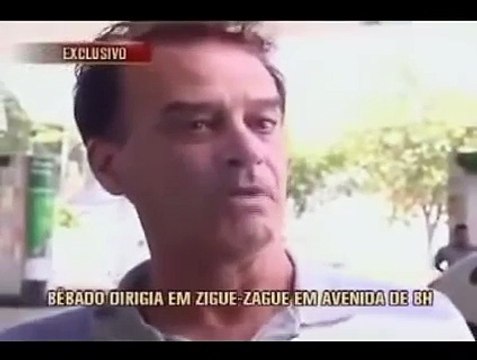 Bebado dirigia em Zigue Zague em Avenida de BH