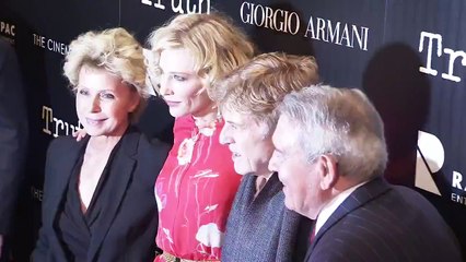 Truth Premiere Red Carpet - Cate Blanchett, Robert Redford