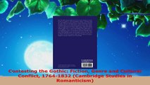 Read  Contesting the Gothic Fiction Genre and Cultural Conflict 17641832 Cambridge Studies in Ebook Free