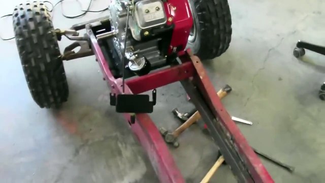 Snapper Racing Tractor Build Part 6 ( Engine Mounts / Axle supports )