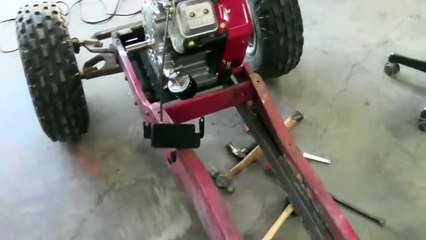 Snapper Racing Tractor Build Part 6 ( Engine Mounts / Axle supports )