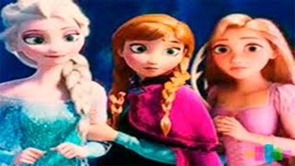 Rapunzel Elsa y Anna Cancion Infantil [Levan Polka] - Frozen Canciones infantiles
