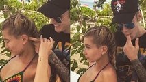 Justin Bieber & Hailey Baldwin Get Cosy On A Vacation Trip