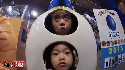 Kan & Aki 大分旅行 Part.2　うみたまご水族館編