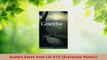 Read  Goethe Eman Poet Lib 72 Everyman Poetry Ebook Free
