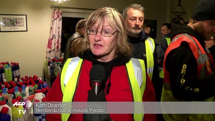 GB: les motards patrouillent pour empêcher les vols