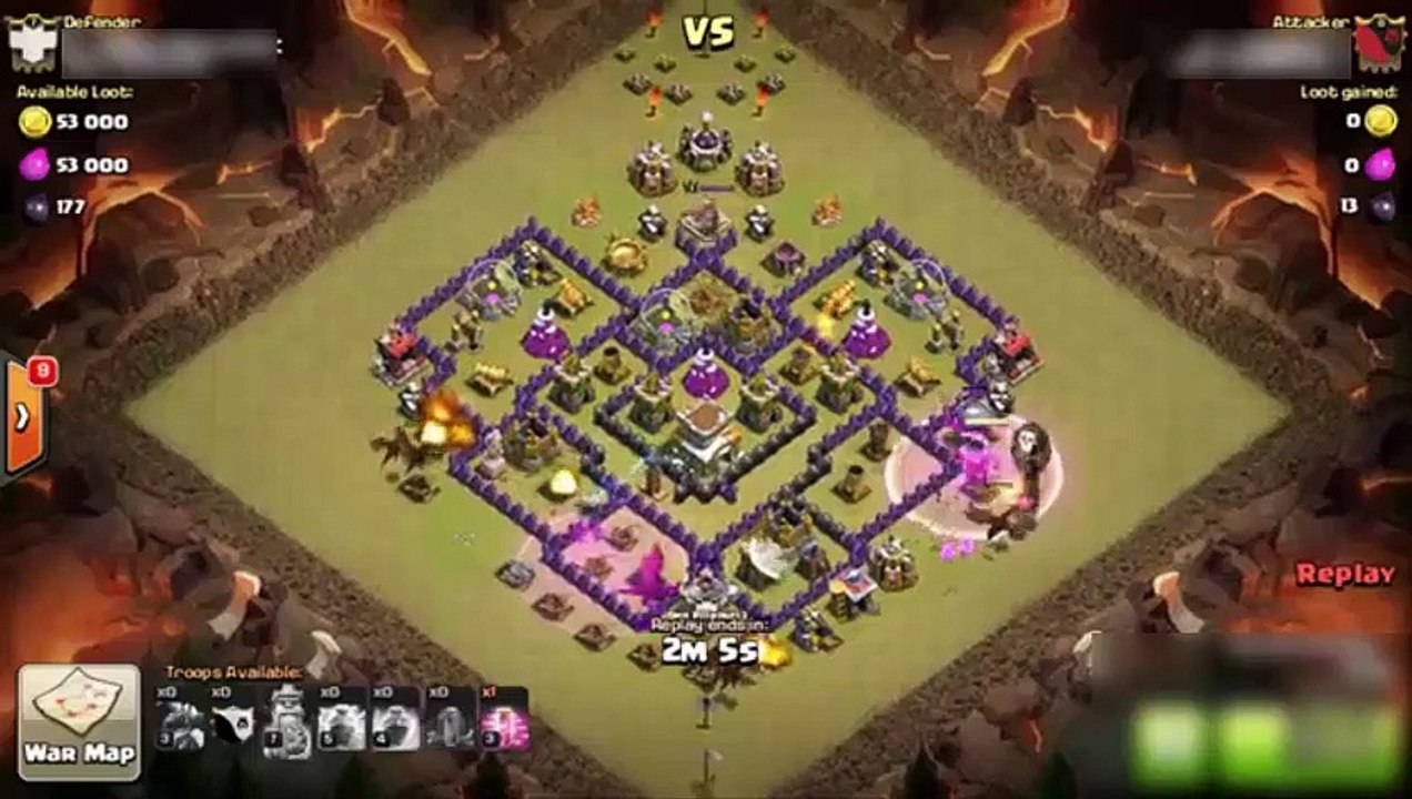 Clash of Clans - DragLoon Attack TH 8 #3