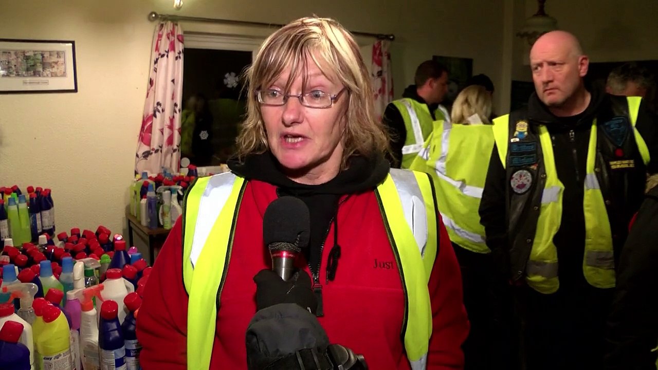 Biker-Patrouille gegen Plünderer in England