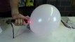 1000mW blue laser destroys water balloon inside another balloon! IMG *