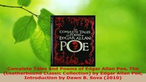 PDF Download  Complete Tales and Poems of Edgar Allan Poe The Leatherbound Classic Collection by Edgar Download Online