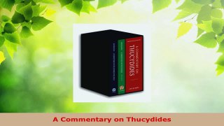 Read  A Commentary on Thucydides EBooks Online