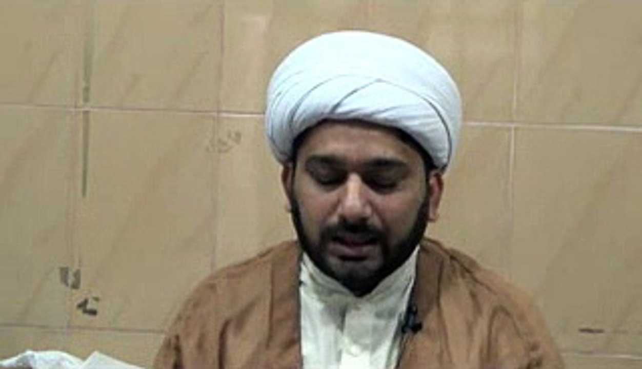 Tafseer Sura Baqarah ayat 207 to 209 in Reza Najaf Imam Bargah Lahore