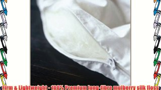 Jasmine Silk Luxury 100% Mulberry Silk Filled Pillow (50cm x 70cm)