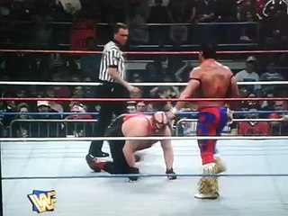 British Bulldog Delayed Vertical Suplex on Vader