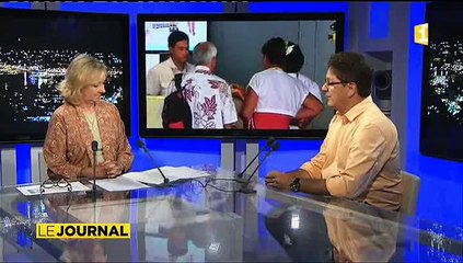 Le P-d.g d'Air Tahiti Nui, Michel Monvoisin était l'invité du journal