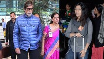Amitabh Bachchan And Konkana Sen Sharma SPOTTED At Mumbai Airport
