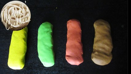 DIY - How to make non-toxic play dough in easy steps for kids