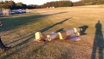 DOUGLAS C 47 SKYTRAIN GIANT RC AIRPLANE MODEL DEMO FLIGHT / RC Airshow Airliner Meeting 20