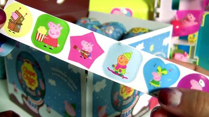 Chupa Chups P[E-0]pa Pig Christmas Surpri[-s-e-] Box of Choco Eggs with Mommy Daddy George Pig Чуп D.e.s.s.i.n [A-n-i-m-a-t-i-o-n-s])]