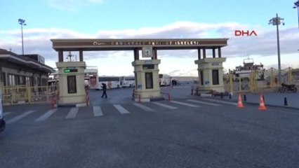Çanakkale, Feribot Seferlerine Fırtına Engeli