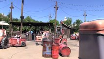 Disneyland Rides 2015 Cars Land Mater's Junkyard Jamboree at Disney California Adventure Park