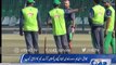 Pakistan cricket team's training camp held in Gaddafi Stadium