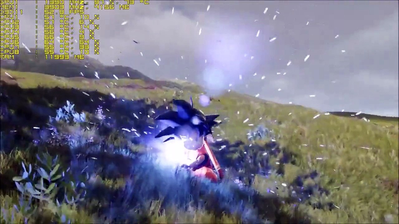 Dragonball Kite Demo - Goku -Unreal Engine 4 Project