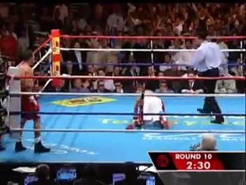 Amazing Boxing Round - Corrales vs Castillo Round 10