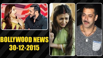 OMG! Salman Khan FIGHTS For Aishwarya Rai With Friends | 30th Dec 2015
