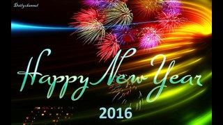 Happy new year 2016 to you peoples, best wishes!