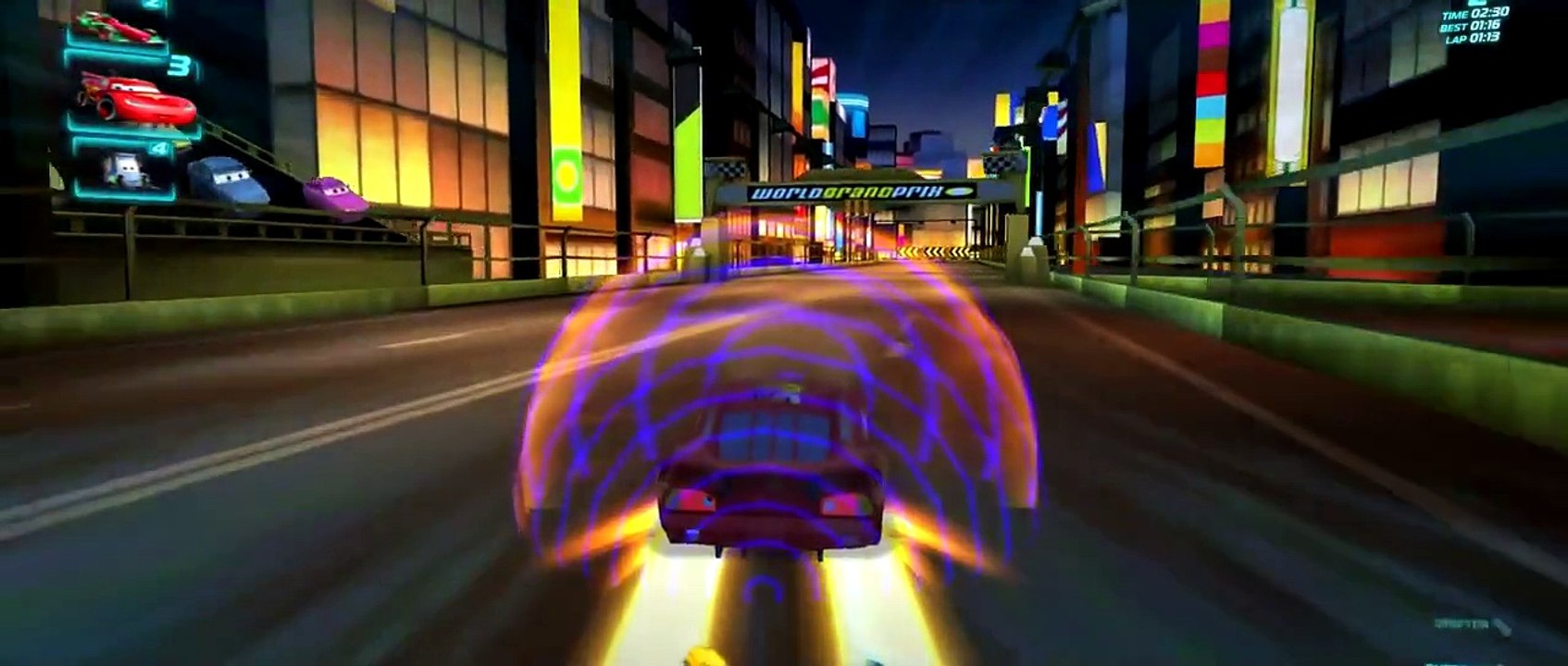 Disney Cars 2 - Lightning McQueen (Disney Pixar Cars) Battle Race Compilation Gameplay