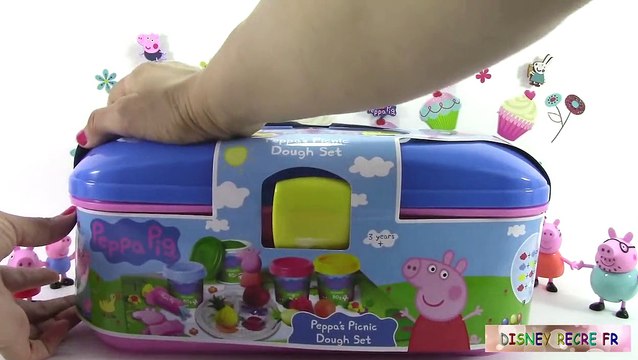 Pâte à modeler Peppa Pig Pique nique de Peppa Pig Picnic Dough Set
