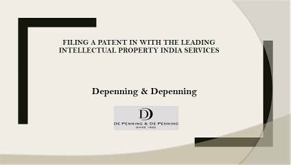 Filing a Patent in India with the Leading IPR Services