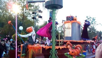 Resort Disneyland Resort Paris Parade Halloween 2008 Citrouille