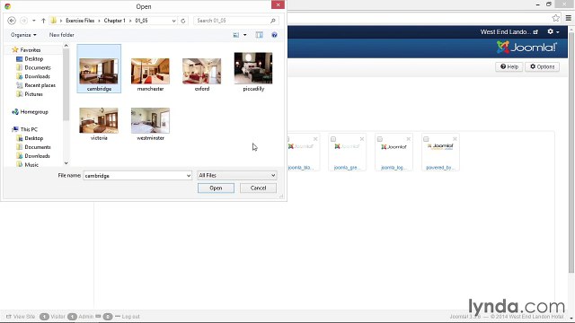 009 Using the Media Manager - Working with Joomla! 3.3