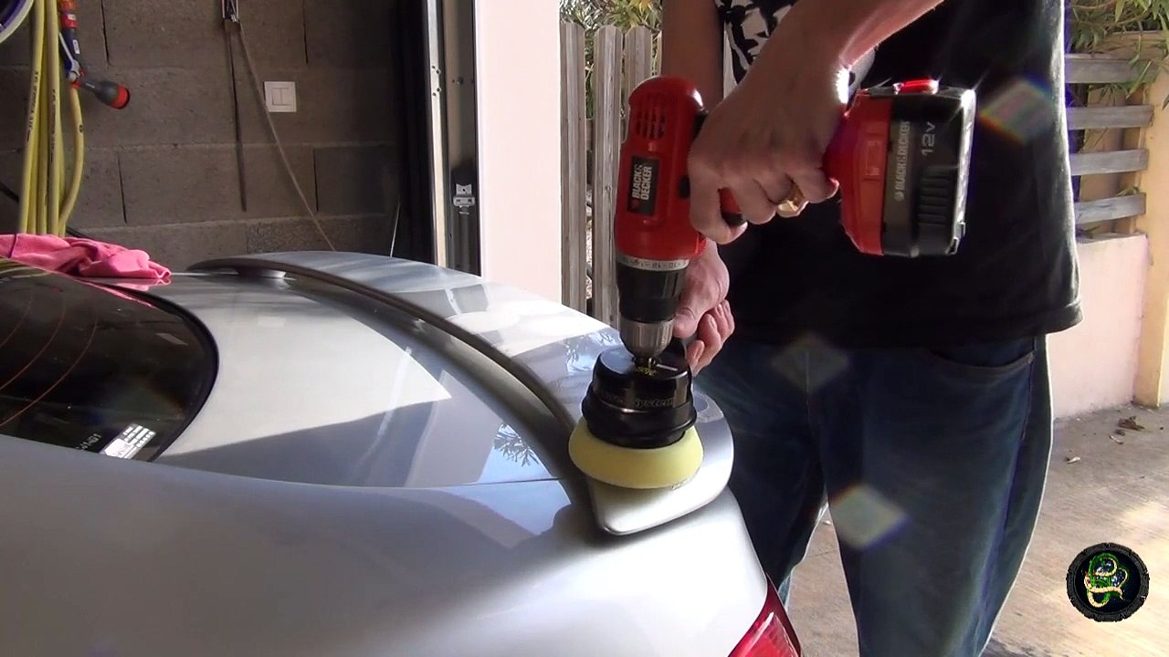 Meguiars DA Power System Polish et cire sur 406 coupe