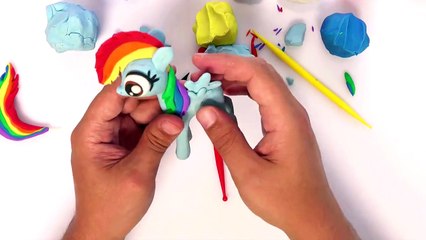 My Little Pony Play Doh clay. How to make My Little Pony