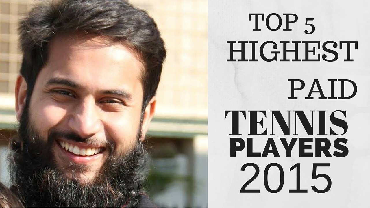 Top 5 Highest Paid Tennis Players 2015
