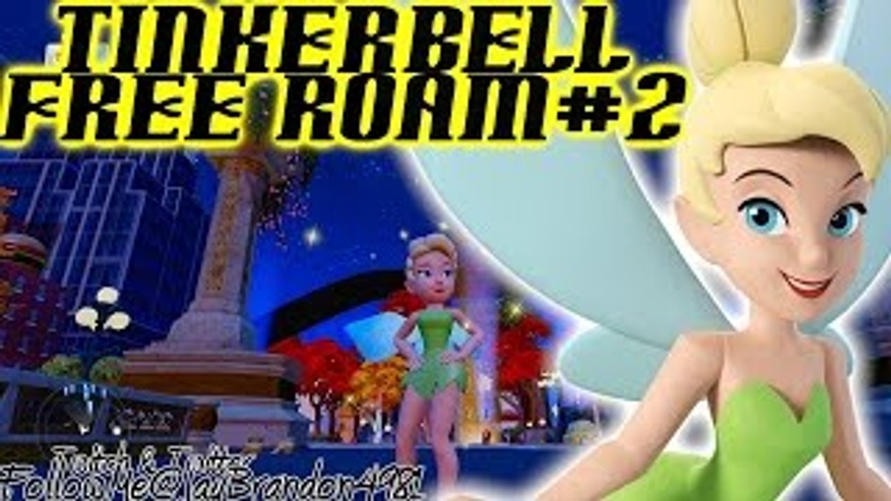 Disney Infinity 2.0 TinkerBell Full HD Free Roam Quest For Max Level