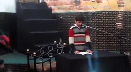 Noha: Deethi Amma Ny Jo Poshaak Wo Lado Zainab. Minhaal Ali Zaidi